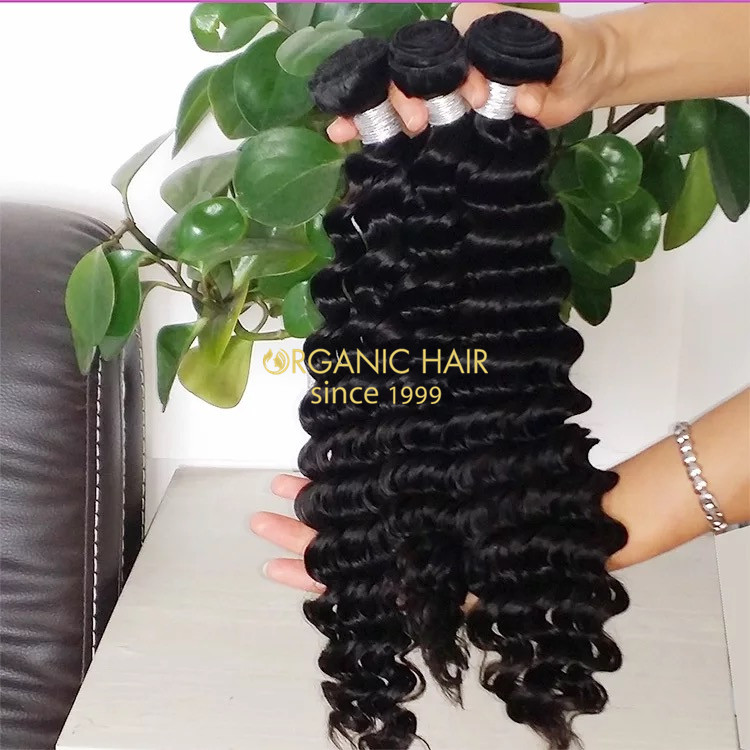 High quality remy human hair weave 